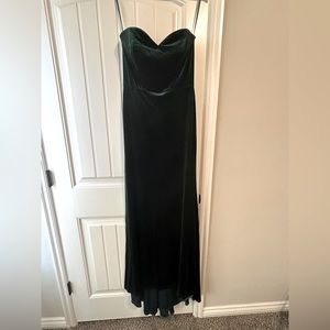 Reverly Quinn Velvet Bridesmaid Dress